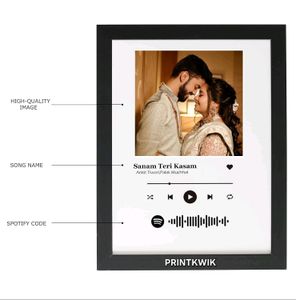 A4 Personalized Premium Picture Photo Frame 1pc