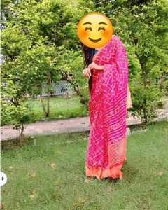 Elegant Pink Saree