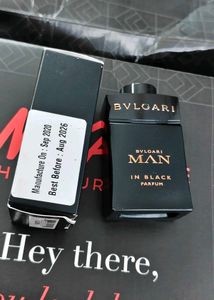 Bvlgari Man In Black Perfume
