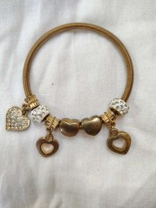 Heart Charm Bracelet