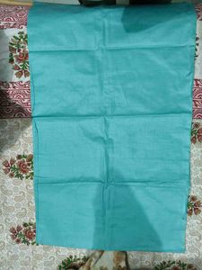 Teal Floral Unstitched Suit Fabric