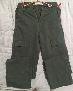 Olive Green Cargo Pants