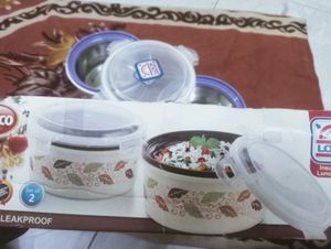 2 Thermo Lock Insulated Lunch Box Set