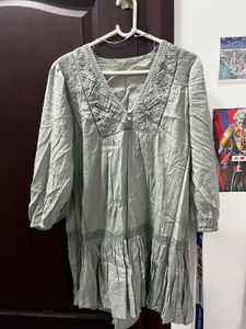 Boho Embroidered Top