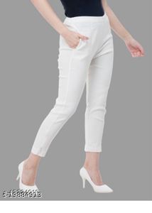 Women Cotton Blend Ethnic Pant