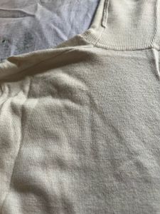 Cream Turtleneck Sweater