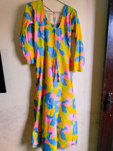 Colorful Printed Dress