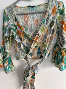 Zudio Multicolour Wome Top