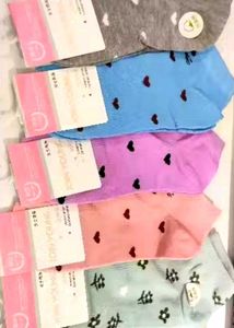 Cute Assorted Socks pair of 6 ❤️‍🔥❤️‍🔥💥💥💥💥💥