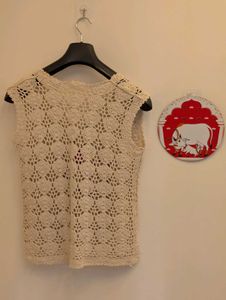 Vintage Crochet Vest