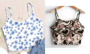 Cute Cami Crop Tops