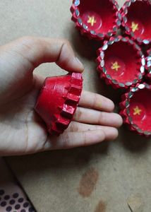 Handmade Diwali Diya Set