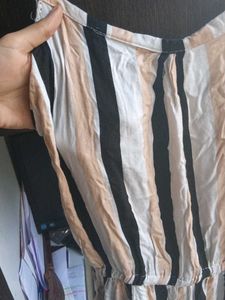 Striped Casual Jumpsuit