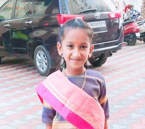 Girl's Ethnic pattu pavadai