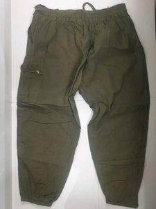 Olive Green Casual Pants