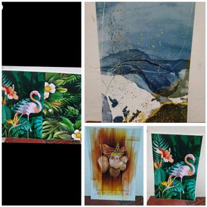 Combo +++11 Poster+5Ram Lalla+Mantra Hanging