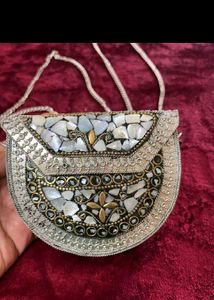 Embellished Crossbody Bag