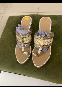 Golden Flats &amp; Sandals