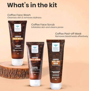 Combo - Face Wash + Fac Scrub + Peef Off Mask