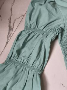 Pastel Green Korean Inspired Top