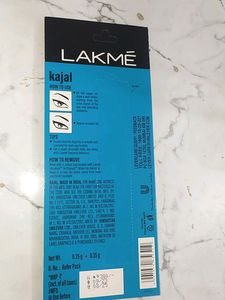 Lakme Two In One Kajal Deep Black