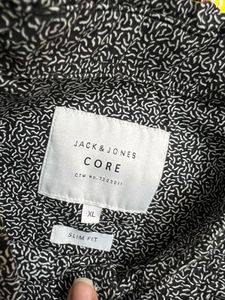 Patterned Button-Down Shirt