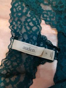 Teal Lace Thong