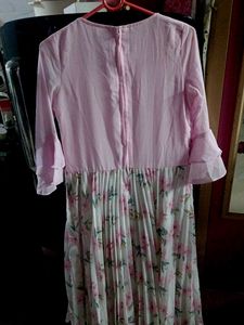 Pink Floral Dress