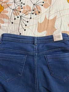 Dark Blue Denim Jeans