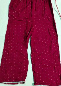Maroon Anarkali Kurti