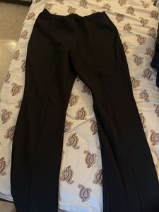 Black Flared Leg Pants