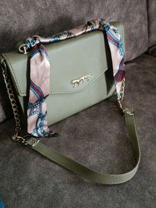 Olive Green Color Purse