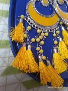 New Yellow Tassel Earrings