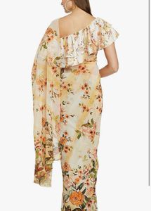 RIVER Floral Print Saree