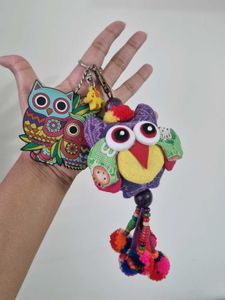 Chumbak Owls &amp; Mini elephant keychains