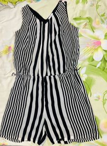 Striped Playsuit