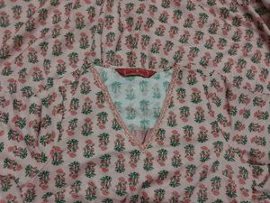 Cute Pink Floral Dress