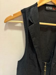Stylish Black Imported Vest