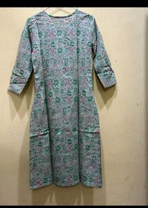 Floral Print Kurta