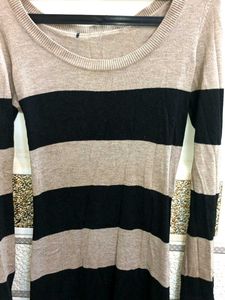 Striped Bodycon Mini Dress