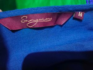 Sangria Ethnic Shrug - Blue