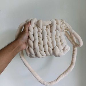 Chunky Knit Handbag