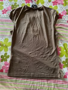 Cider Bronze Cutout Top