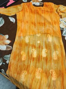 Elegant Embroidered Kurta