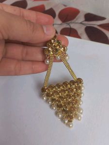 Gold Dangle Jhoomar