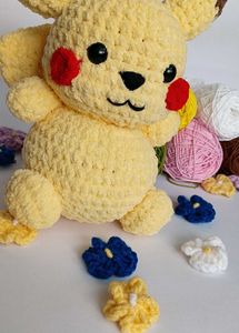 Crochet Pikachu Plush