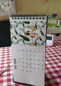 Cute Animal Desk Calendar 2024 🐾✨
