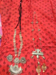 Statement Tribal Necklace & Earring Set