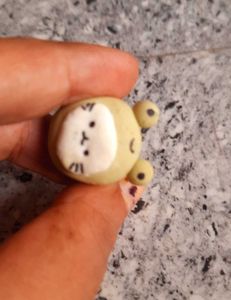 Cat With Froggy Cap Charm