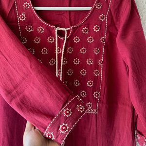 Embroidered Kurta